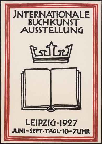 Poster: Die Internationale Buchkunstausstellung