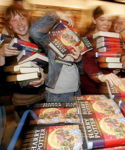 Photograph: Harry Potter fans