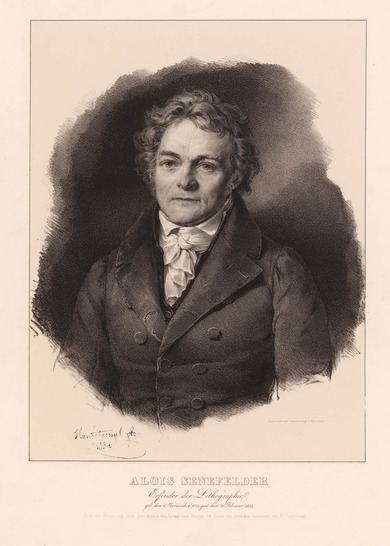 Portrait: Alois Senefelder