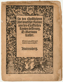 Title page: An den christlichen Adel deutscher Nation (Address to the Christian Noblility of the German Nation)