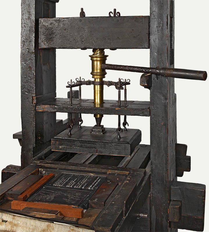 Object: printing press