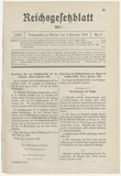 Gesetzesblatt: Schutz d. dt. Volkes Gesetzesblatt: Schutz d. dt. Volkes