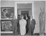 Fotografie: Joseph Goebbels, „entartete Kunst" Fotografie: Joseph Goebbels, „entartete Kunst"