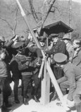 Fotografie: Österreichische und deutsche Grenzbeamte Fotografie: Österreichische und deutsche Grenzbeamte